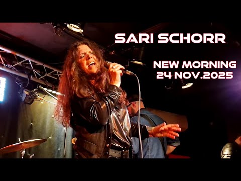 Sari Schorr - Live at New Morning, Paris, France, 24 November 2025